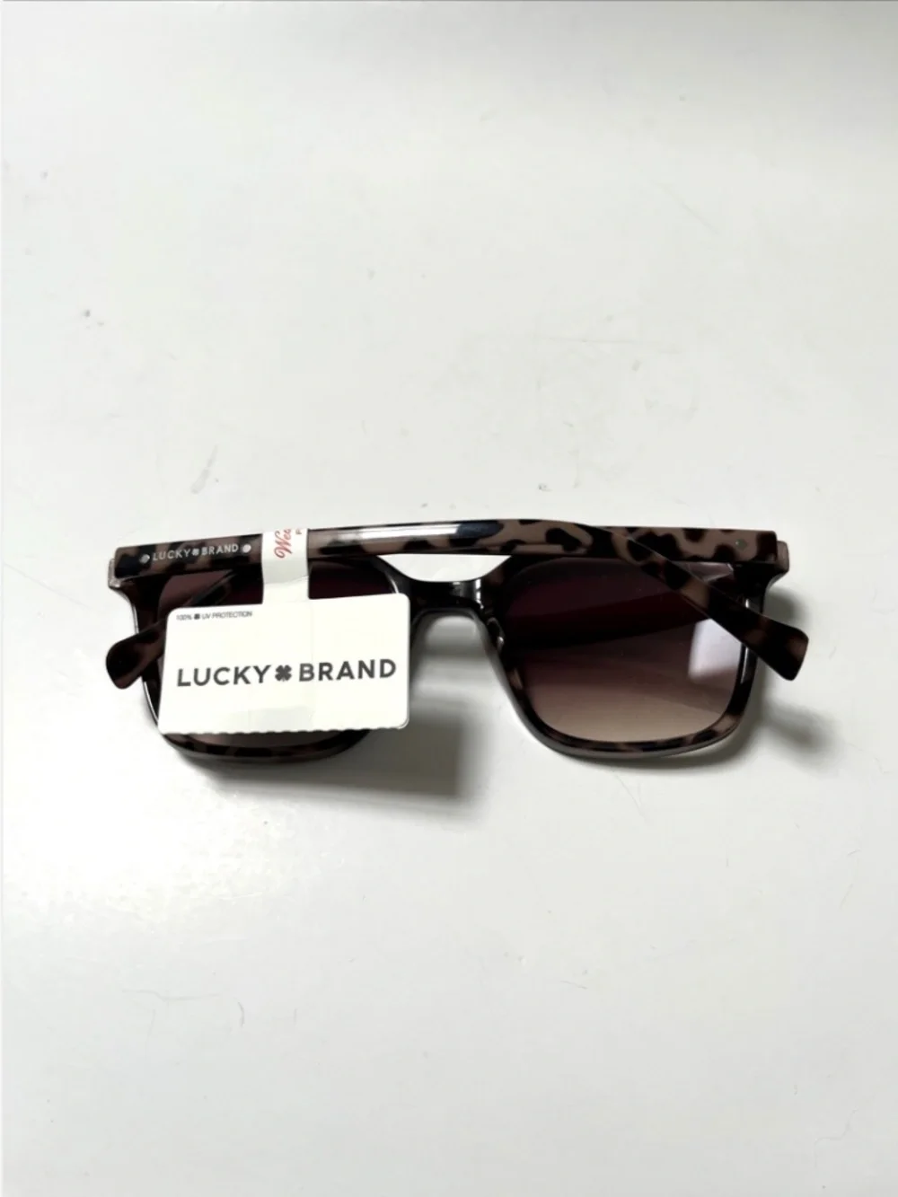 New LUCKY BRAND Classic Sunglasses Tortoise Shell Acetate Brown
